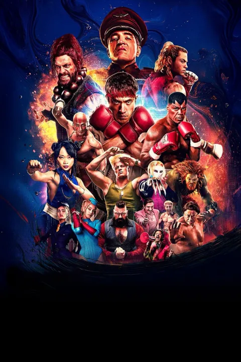 Pôster de Street Fighter