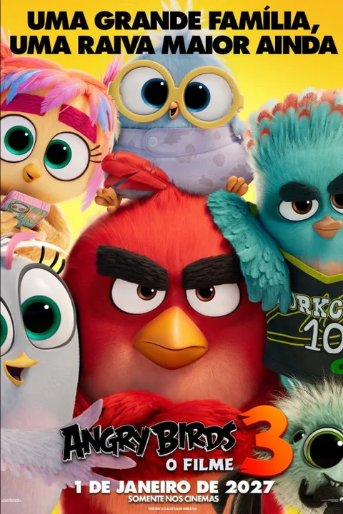 Pôster de Angry Birds 3: O Filme